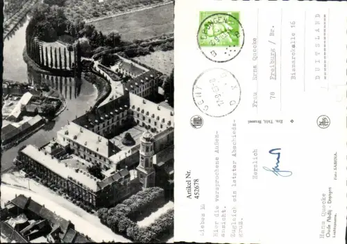 452678,Belgium Gent Drongen Oude Abdij Abtei Fliegeraufnahme