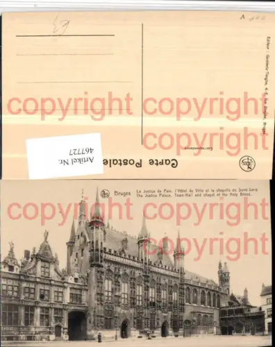 467727,Belgium Bruges Brügge Justice Palace Hotel de Ville Rathaus