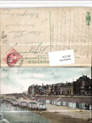 481218,Belgium Middelkerke La Plage la Digue Strandleben Strand