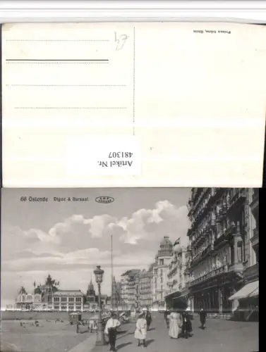 481307,Belgium Ostende Digue Kursaal Promenade