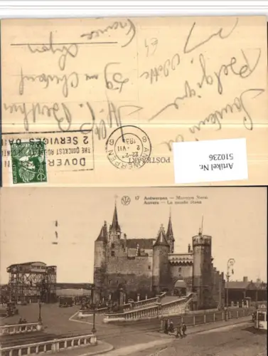 510236,Belgium Antwerpen Anvers Museum Steen Gebäude