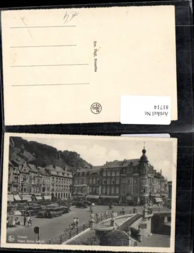 81714,Dinant Place Reine Astird Parkplatz Oldtimer