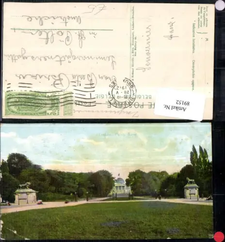 89152,Laecken Palais Royal 1912 Ansicht