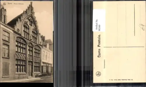 90349,Ypres Maison Biebuyck Frontansicht