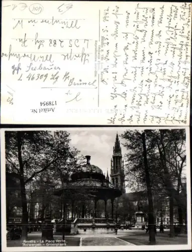 178954,Belgien Anvers Antwerpen La Place Verte Groenplaats