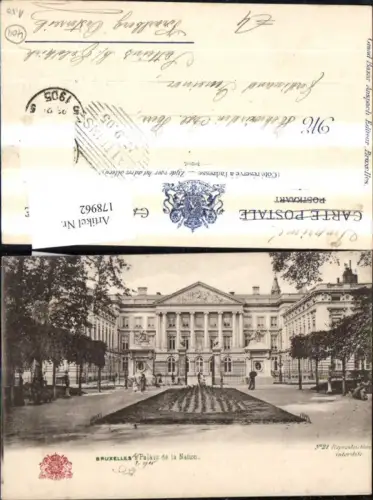 178962,Belgien Bruxelles Brüssel Palais de la Nation