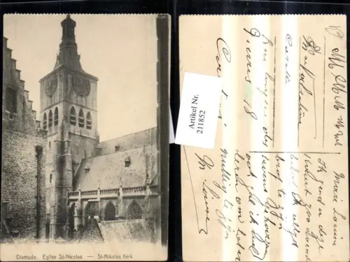 211852,Dixmude Eglise St Nicolas Kirche