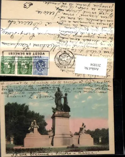 211854,Liege Monument Zenobe-Gramme Denkmal