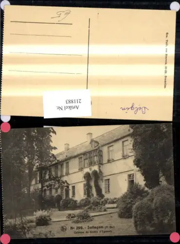211883,Sottegem Chateau du Comte d'Egmont