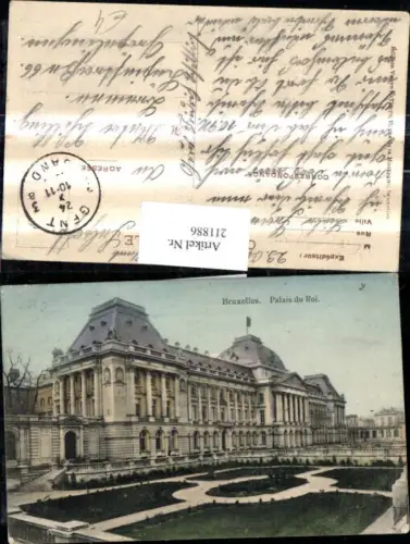 211886,Bruxelles Brüssel Palais du Roi