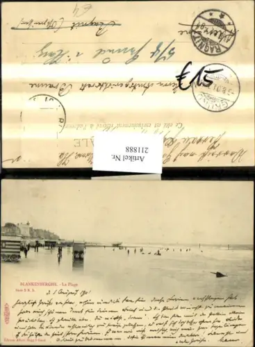 211888,Blankenberghe La Plage Strand
