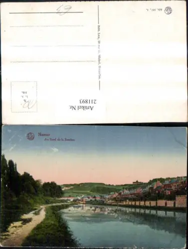 211893,Namur Au Bord de la Sambre Partie