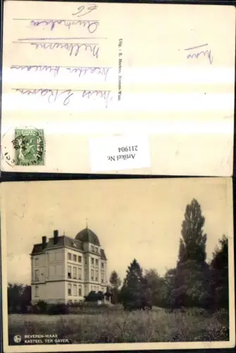 211904,Beveren-Waas Kasteel ter Gaver