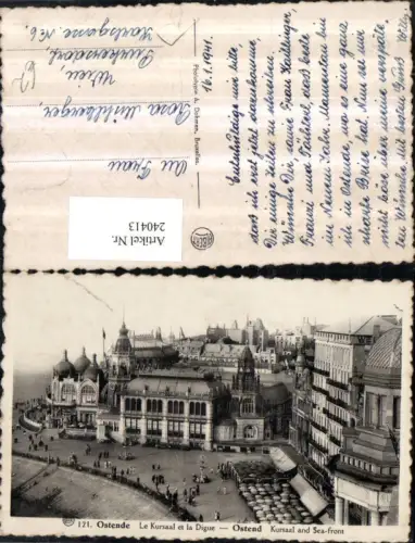 240413,Ostend Kursaal et la Digue Ansicht