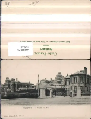 256666,Ostende Le Chalet du Roi Schloss