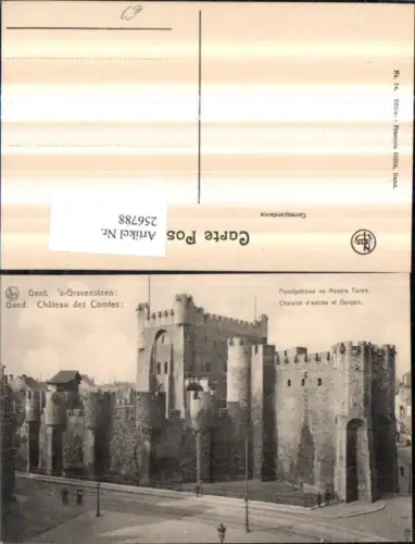 256788,Gent Gand S-Gravensteen Chateau des Comtes Schloss Burg