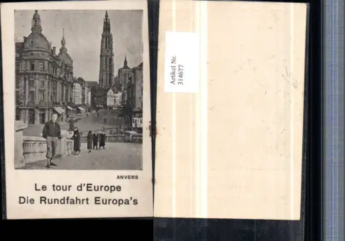 314677,Anvers Antwerpen Straßenansicht Geschäfte Kirche