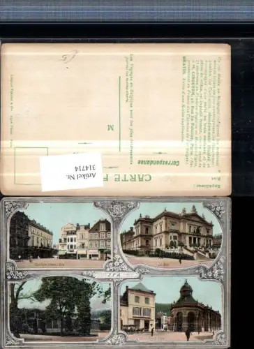 314714,Spa Les Bains Source Pierre le Grand Casino Mehrbildkarte