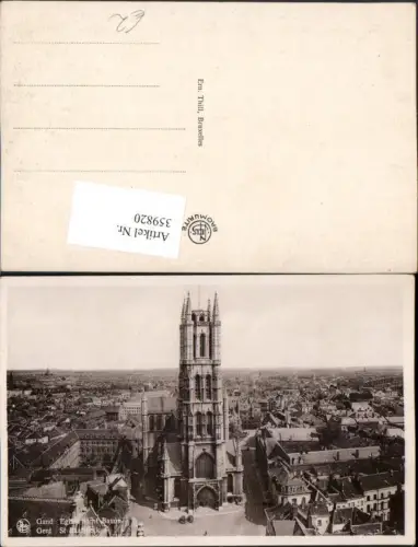 359820,Belgium Gand Gent Teilansicht Eglise Saint Bavon Kirche