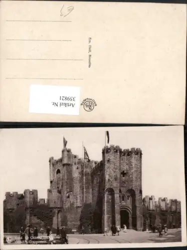 359821,Belgium Gand Gent Le Chateau des Comtes Schloss