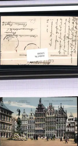 529268,Belgium Antwerpen Anvers Grand Place