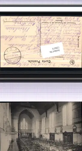 529271,Belgium Blandain Pensionat des Religieuses Feldpost