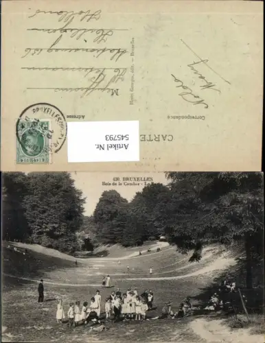 545793,Belgium Brüssel Bruxelles Bois de la Cambre Le ravin Kinder