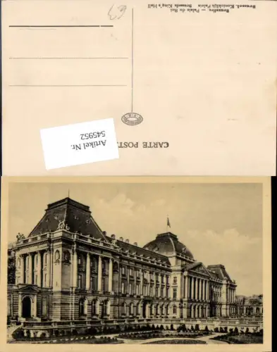 545952,Belgium Palais du Roi