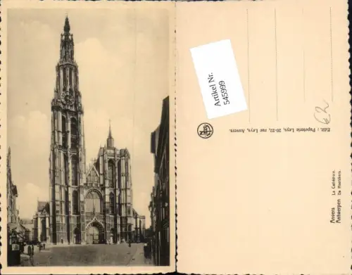 545999,Belgium Anvers Antwerpen Kathedrale