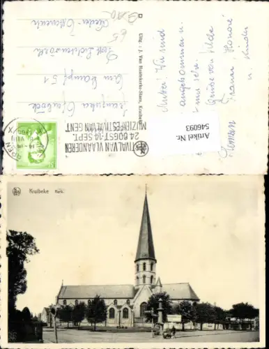 546093,Belgium Flandern Ostflandern Sint Niklaas Kruibeke Kirche