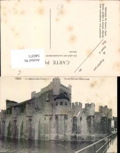 546371,Belgium Gent Gand Chateau des Comtes