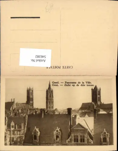 546382,Belgium Gent Gand Ville