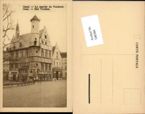 546386,Belgium Gent Gand Het Toreken