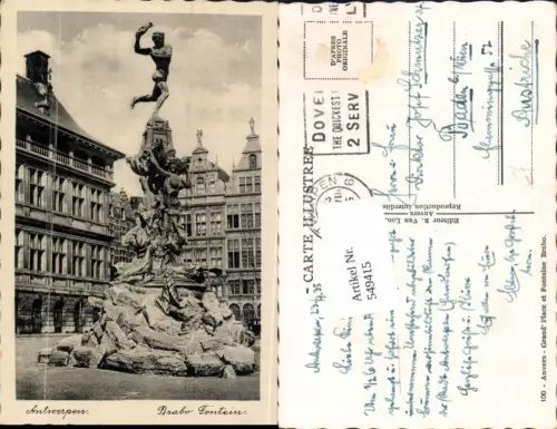 549415,Belgium Anvers Antwerpen Brabo Fontain
