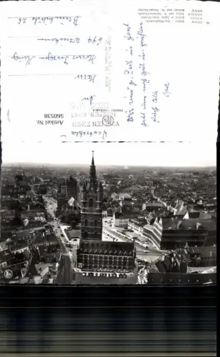 560538,Belgium Gent Gand Belfort Sint-Nikolaaskerk Beffroi et Eglise Saint-Nicolas