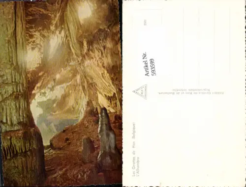 593599,Grottes de Han Draperies Grotte Belgium