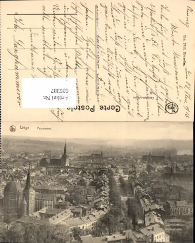 606387,Liege Lüttich Panorama
