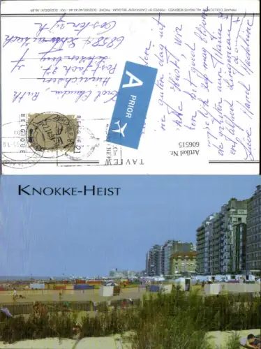 606515,Knokke-Heist Strand Strandleben Belgium