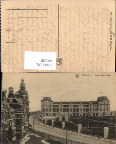 606539,Ostende Royal Palace Hotel Belgium