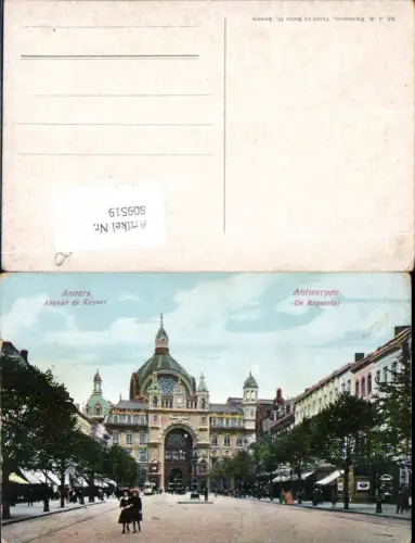 609519,Anvers Antwerpen Flandern Avenue de Kayser Straßenansicht