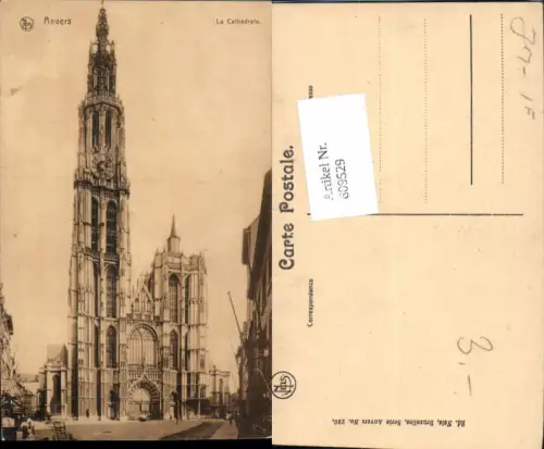 609529,Anvers Antwerpen Flandern Cathedrale