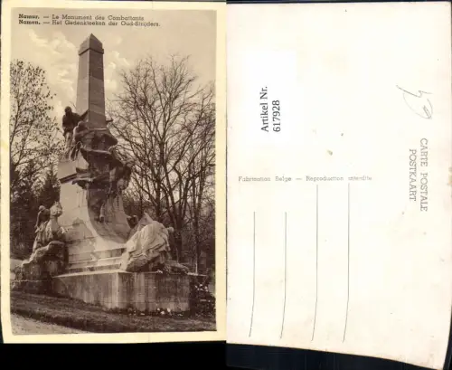 617928,Namur Namen Le Monument des Combattants Belgium