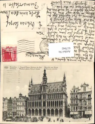 617942,Bruxelles Brüssel Grand Place Market place Belgium