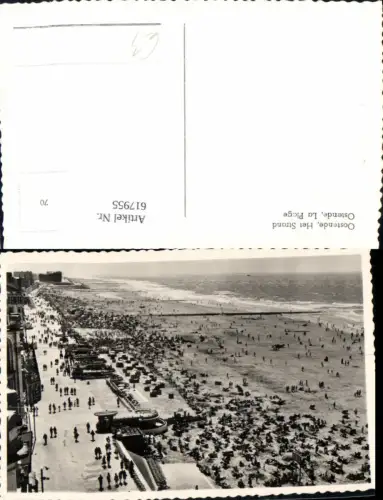 617955,Oostende Ostende Het Strand La Plage Belgium