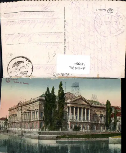 617964,Gent Gand Palais de Justice Belgium