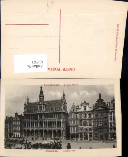 617971,Bruxelles Brüssel Grand Place Marktplatz Belgium