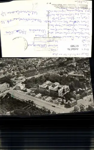 617989,Luftbild Bruxelles Brüssel Panorama Palais Royal Belgium