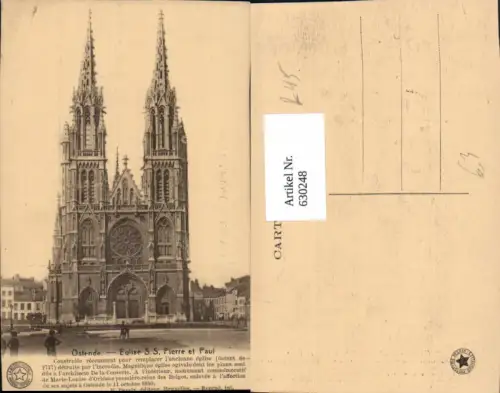 630248,Ostende Eglise S.S. Pierre et Paul Belgium