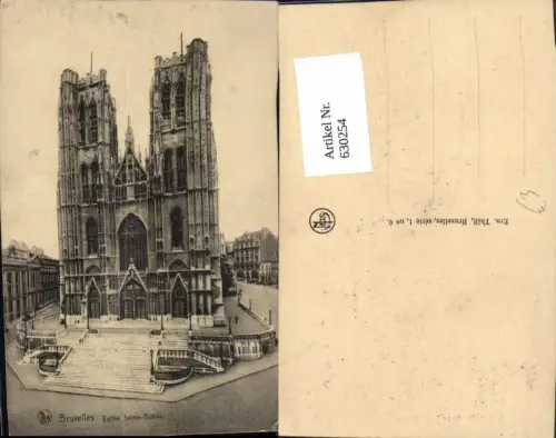 630254,Bruxelles Brüssel Eglise Sainte Gudule Kirche Belgium