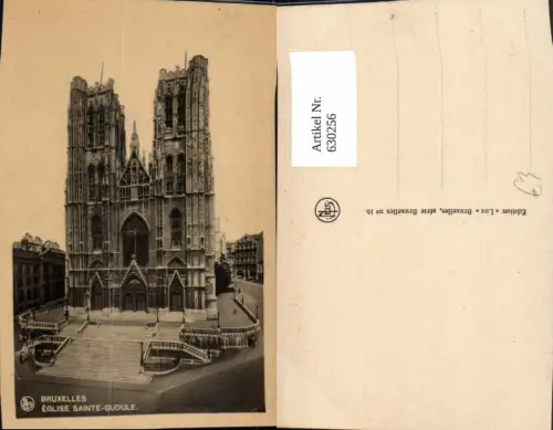 630256,Bruxelles Brüssel Eglise Sainte Gudule Kirche Belgium